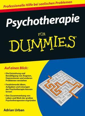 Cover: 9783527706716 | Psychotherapie für Dummies | Adrian Urban | Taschenbuch | für Dummies