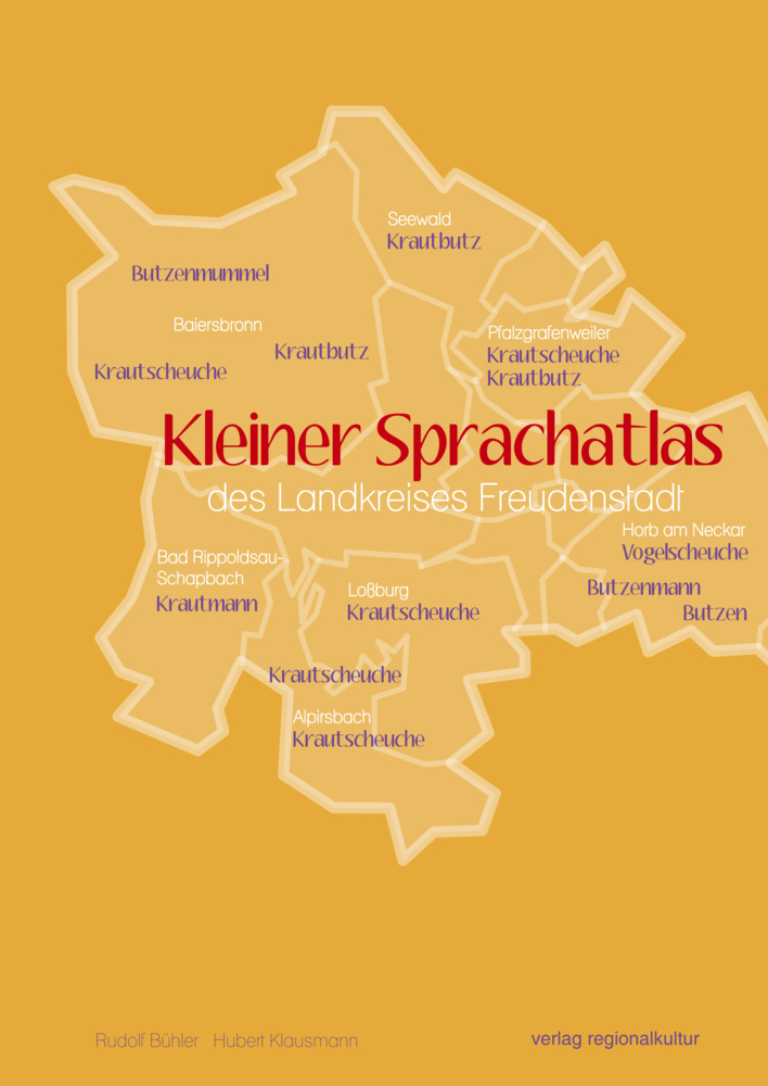 Cover: 9783955053895 | Kleiner Sprachatlas des Landkreises Freudenstadt | Bühler (u. a.)