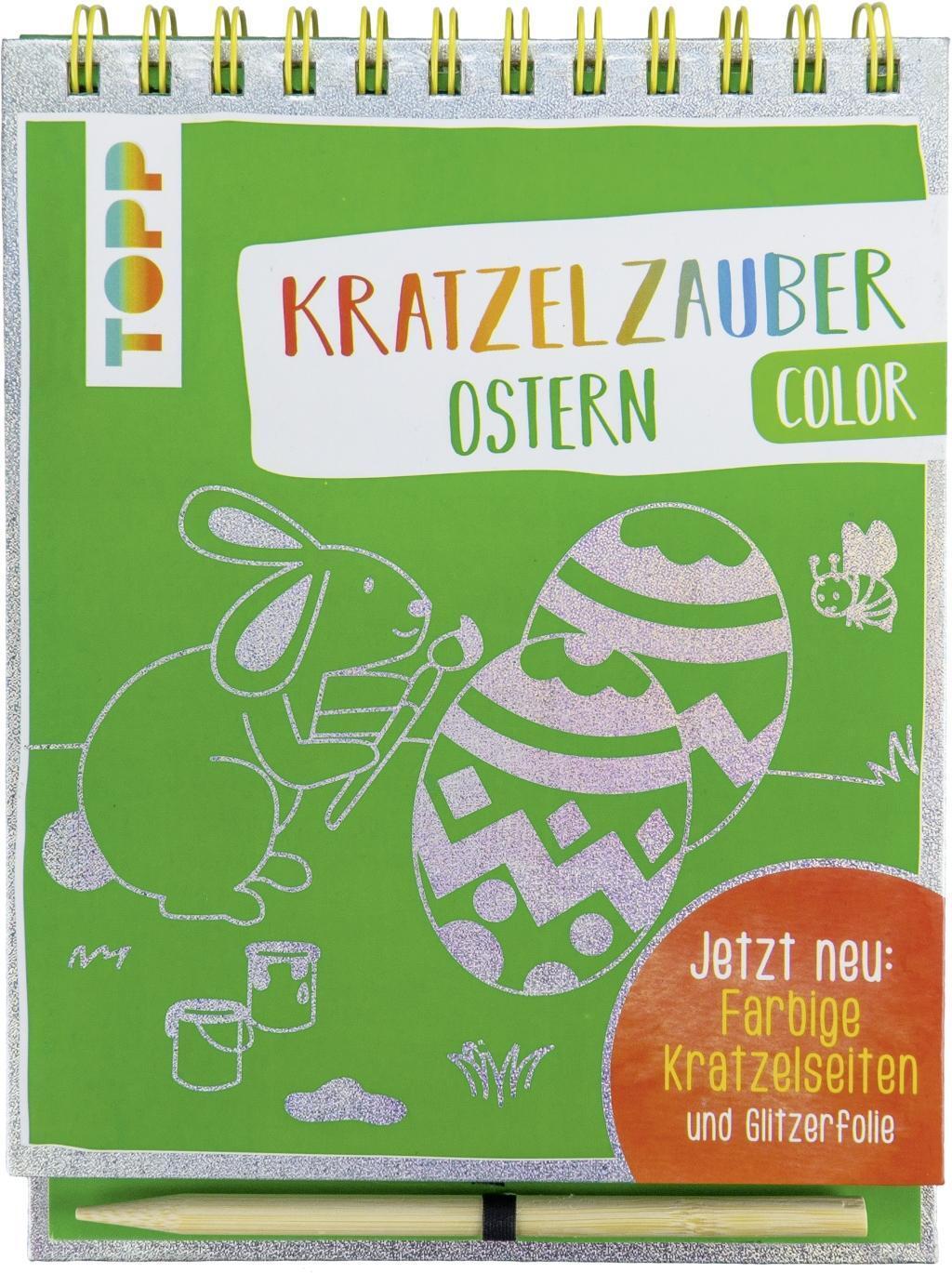 Cover: 9783772478567 | Kratzelzauber Color Ostern | Frechverlag | Buch | Spiralbindung | 2018