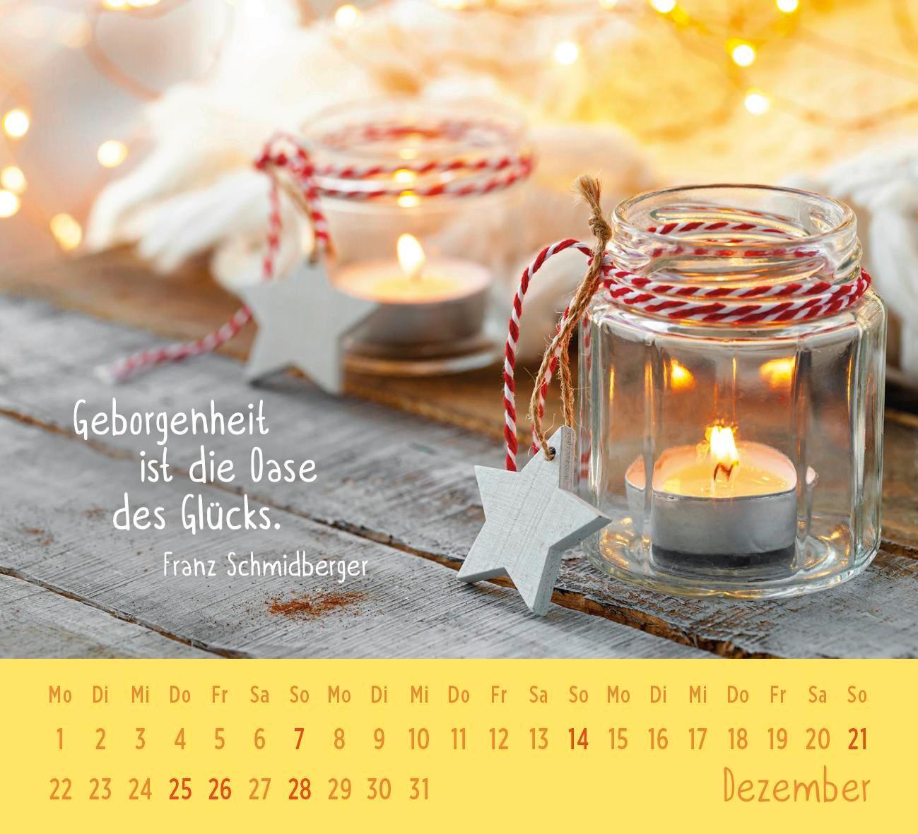 Bild: 4036442012178 | Mini-Kalender 2025: Der kleine Glückskalender | Groh Verlag | Kalender