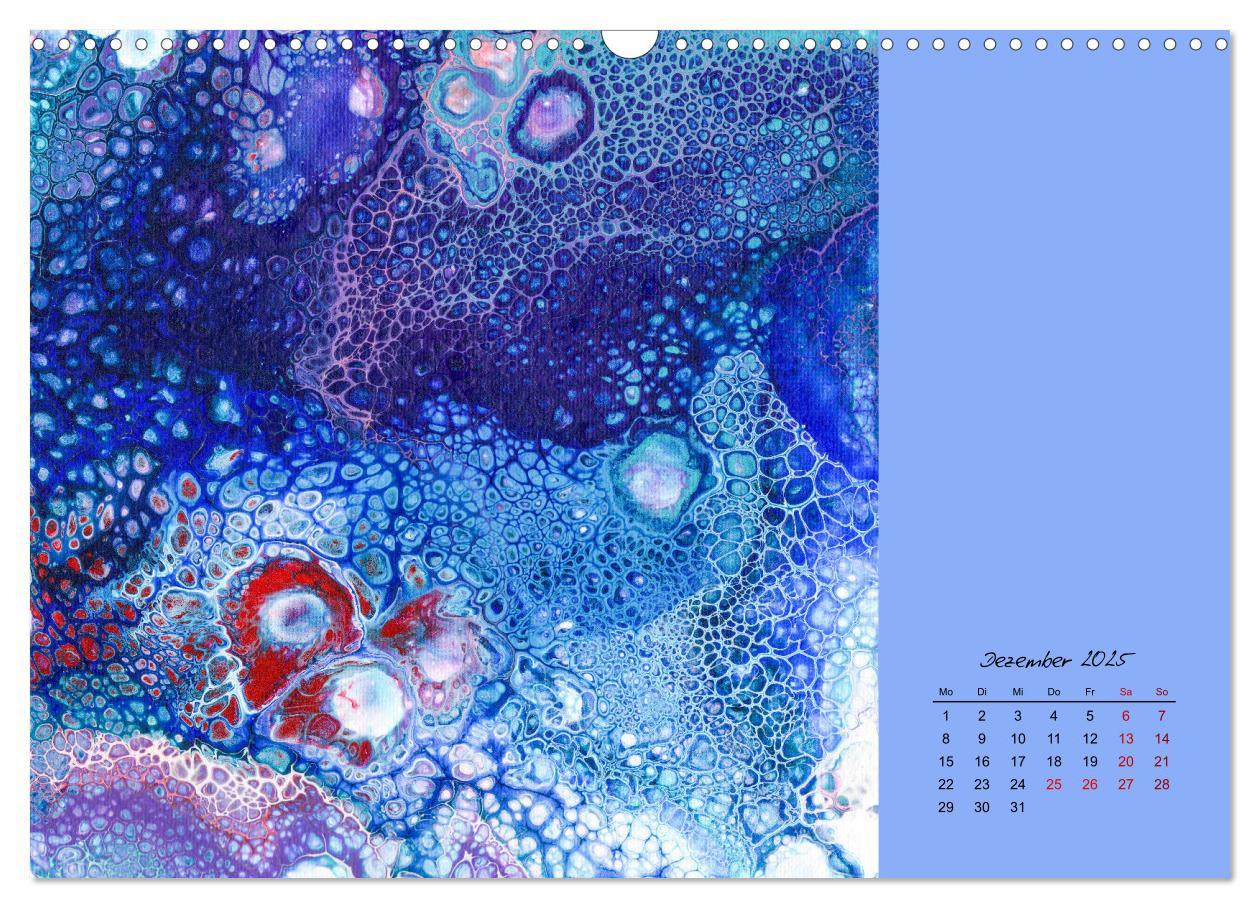 Bild: 9783435024575 | Farbfantasien - Pouring (Wandkalender 2025 DIN A3 quer), CALVENDO...