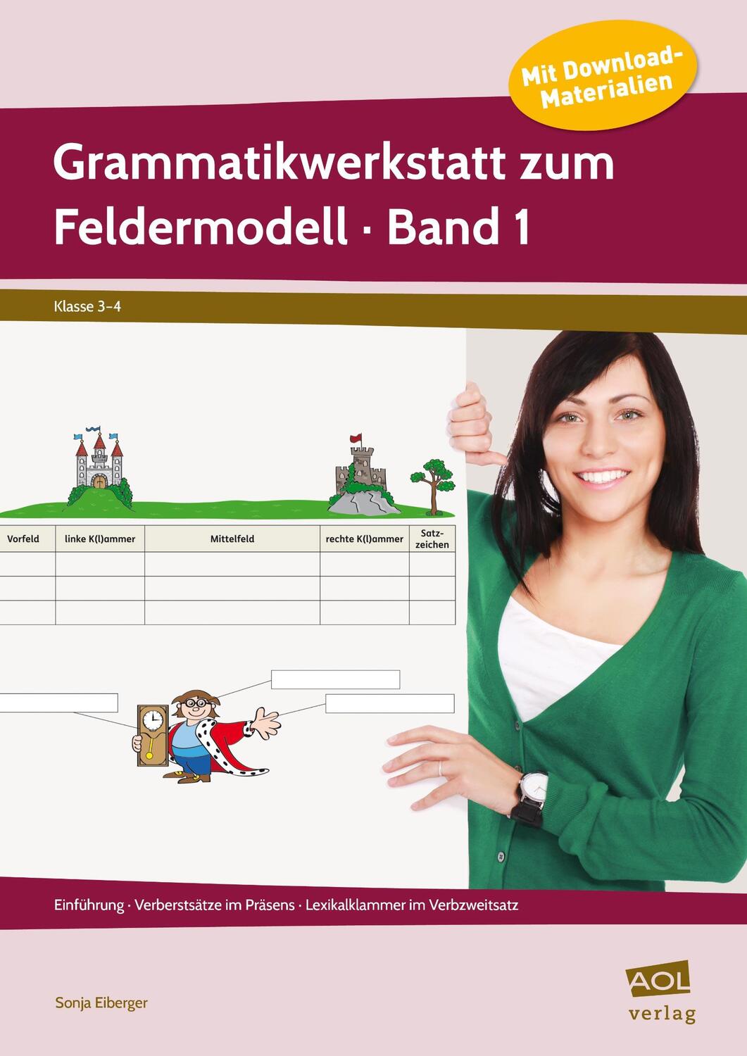 Cover: 9783403105299 | Grammatikwerkstatt zum Feldermodell - Klasse 3/4 | Sonja Eiberger