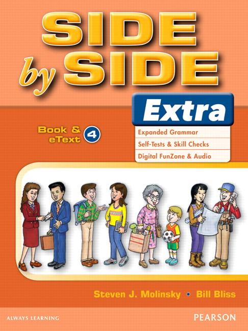 Cover: 9780132458887 | Side by Side Extra 4 Student Book &amp; eText | Steven J. Molinsky (u. a.)