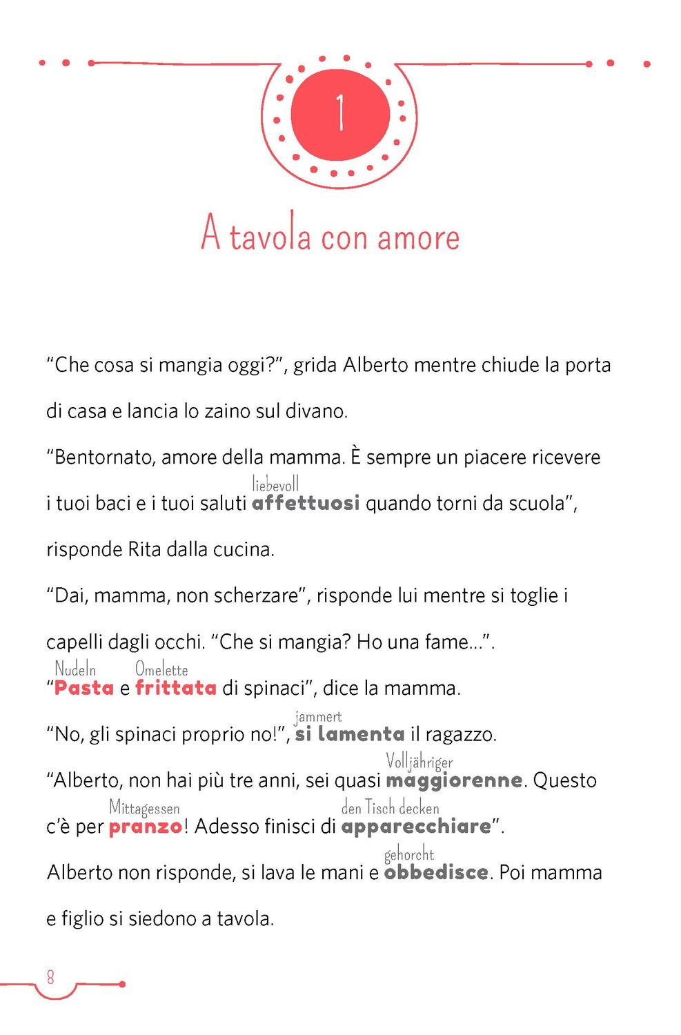 Bild: 9783125622838 | PONS 5-Minuten-Lektüre Italienisch A2 - A tavola con amore | Buch