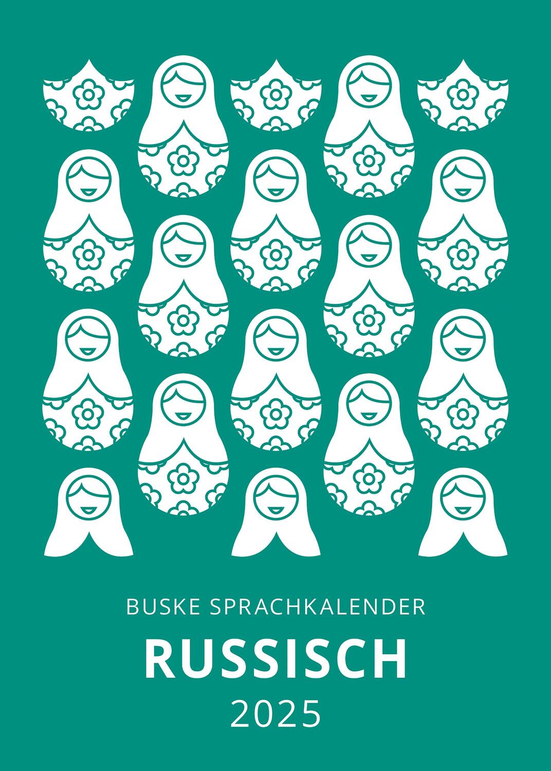 Cover: 9783967693928 | Sprachkalender Russisch 2025 | Günel Huseynova | Kalender | 640 S.