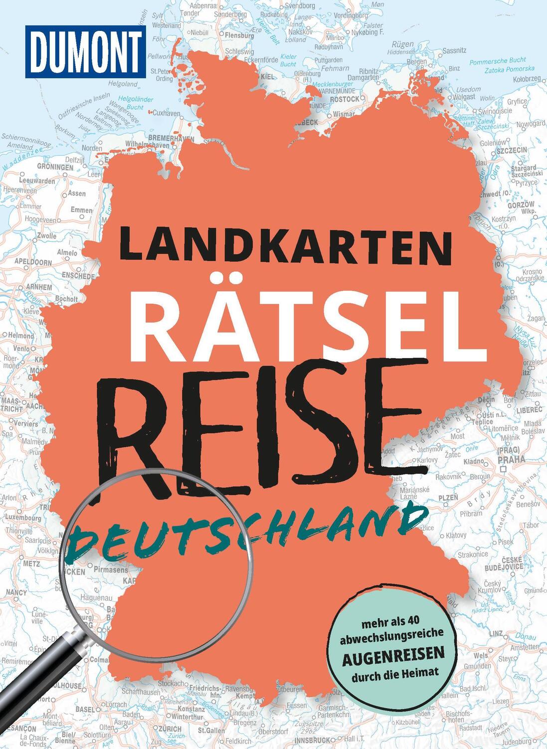 Cover: 9783616031019 | Landkarten-Rätselreise Deutschland | Nadine Ormo (u. a.) | Taschenbuch
