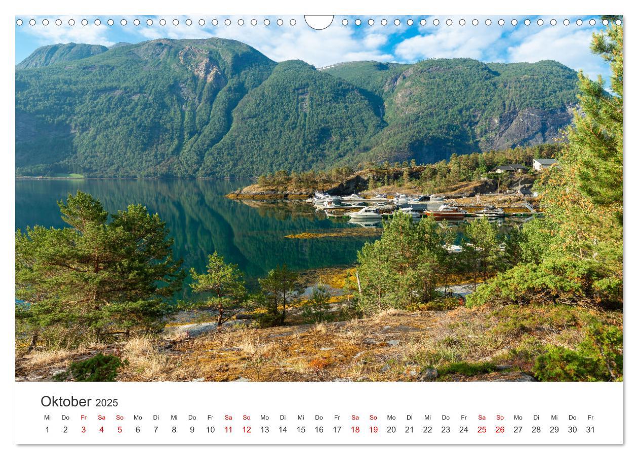 Bild: 9783435065950 | Norwegen in Bildern (Wandkalender 2025 DIN A3 quer), CALVENDO...