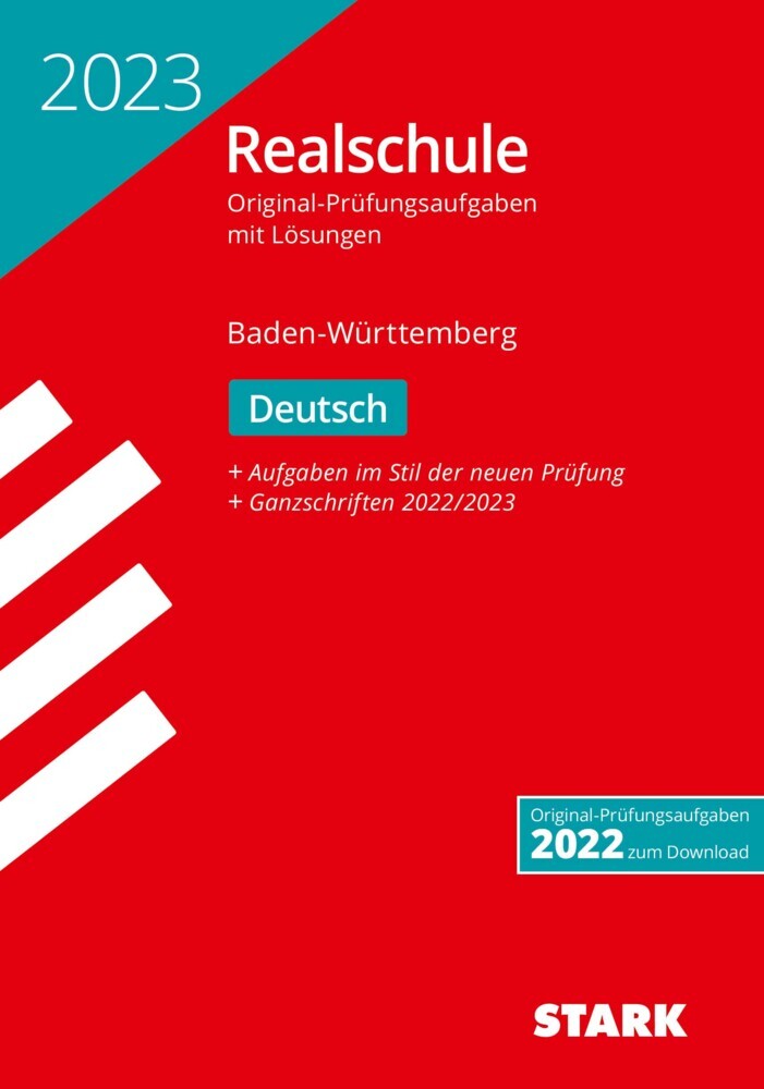 Cover: 9783849054762 | STARK Original-Prüfungen Realschule 2023 - Deutsch - BaWü | Buch