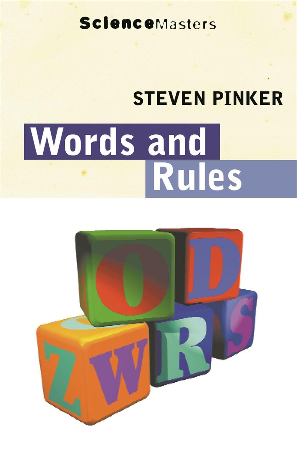 Cover: 9780753810255 | Words And Rules | The Ingredients of Language | Prof Steven Pinker
