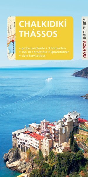 Cover: 9783961412259 | Go Vista Info Guide Reiseführer Chalkidikí & Thássos | Klaus Bötig