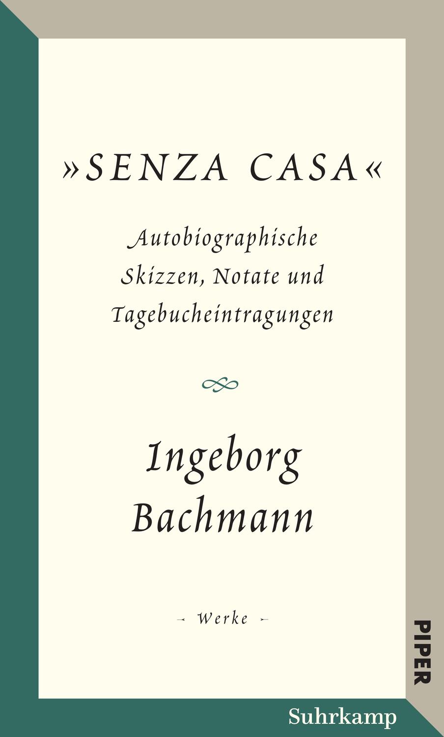 Cover: 9783518431573 | Salzburger Bachmann Edition | Ingeborg Bachmann | Buch | 336 S. | 2024
