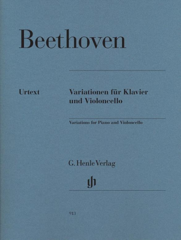Cover: 9790201809137 | Beethoven, Ludwig van - Variationen für Klavier und Violoncello | Buch