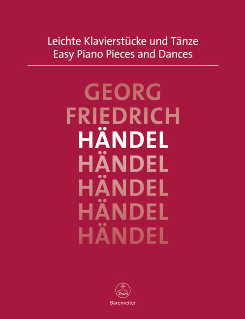 Cover: 9790006523412 | Leichte Klavierstücke und Tänze | Georg Friedrich Händel | Broschüre