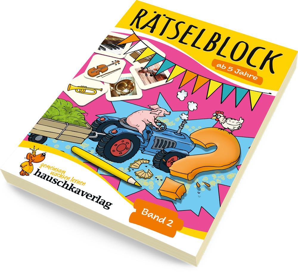 Bild: 9783881006361 | Rätselblock ab 5 Jahre, Band 2, A5-Block | Ulrike Maier | Taschenbuch