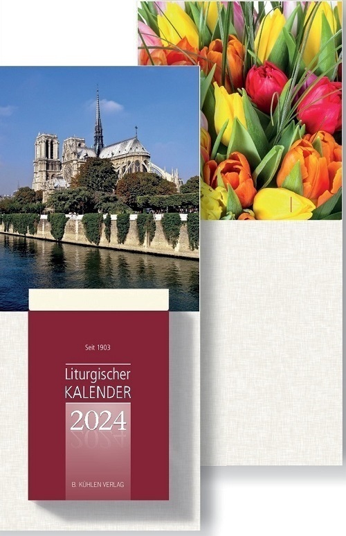 Cover: 9783874485715 | Liturgischer Kalender 2024 Großdruckausgabe | Klaus Hurtz | Kalender