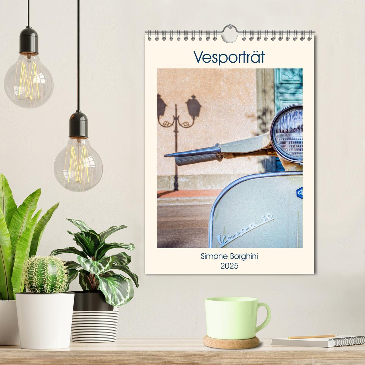 Bild: 9783435979370 | Vesporträt (Wandkalender 2025 DIN A4 hoch), CALVENDO Monatskalender