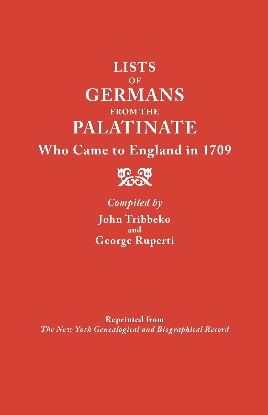 Cover: 9780806303291 | Lists of Germans from the Palatinate Who Came to England in 1709