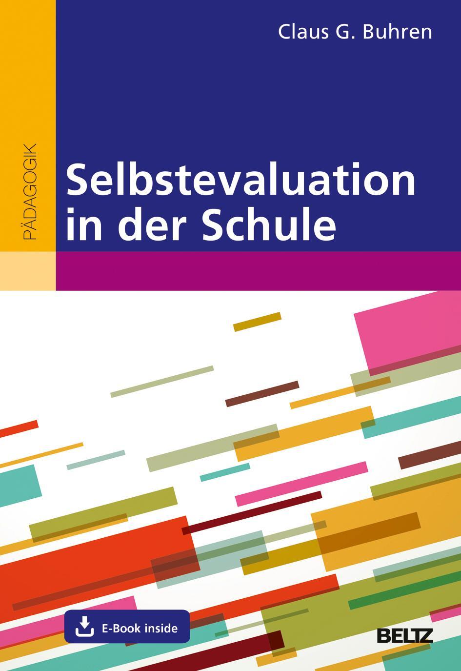 Cover: 9783407257833 | Selbstevaluation in der Schule | Mit E-Book inside | Claus G. Buhren
