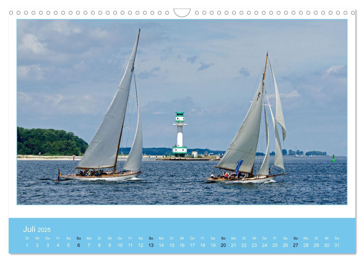 Bild: 9783435036554 | Kiel: Maritime Impressionen (Wandkalender 2025 DIN A3 quer),...