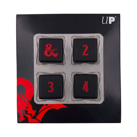 Cover: 74427186135 | UP - Heavy Metal D6 4x Dice Set for Dungeons & Dragons | deutsch