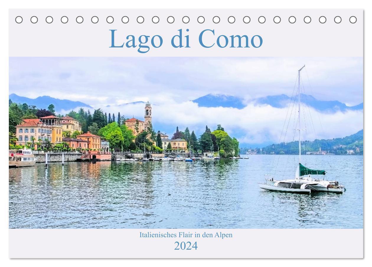 Cover: 9783675559110 | Lago di Como - Italienisches Flair in den Alpen (Tischkalender 2024...