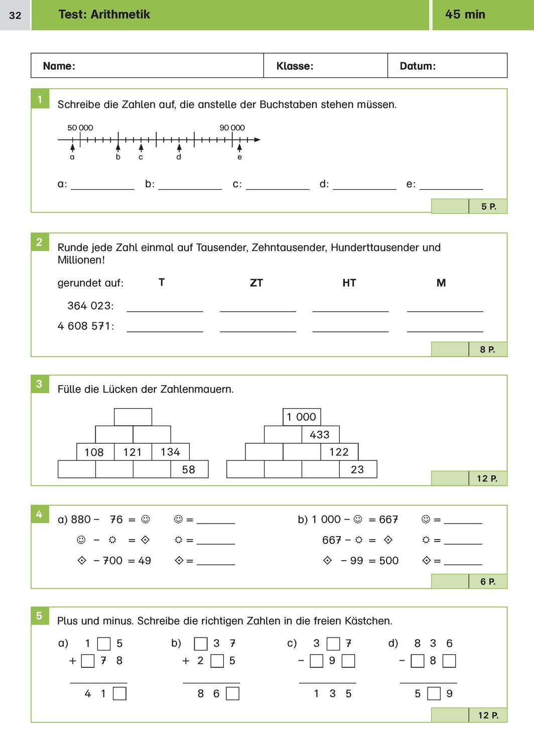 Bild: 9783129258736 | Klett Sicher ins Gymnasium Mathematik 4. Klasse | Taschenbuch | 2021