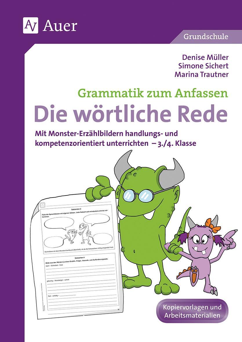 Cover: 9783403072935 | Wörtliche Rede | Denise Müller (u. a.) | Broschüre | Deutsch | 2016