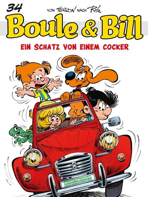 Cover: 9783899085686 | Boule & Bill - Ein Schatz von einem Cocker | Horst Berner | Buch