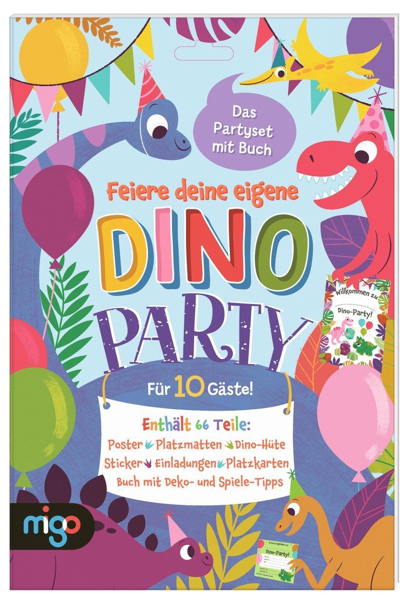 Cover: 4260688730293 | Feiere deine eigene Dino-Party | Daisy Edwards | Taschenbuch | Migo