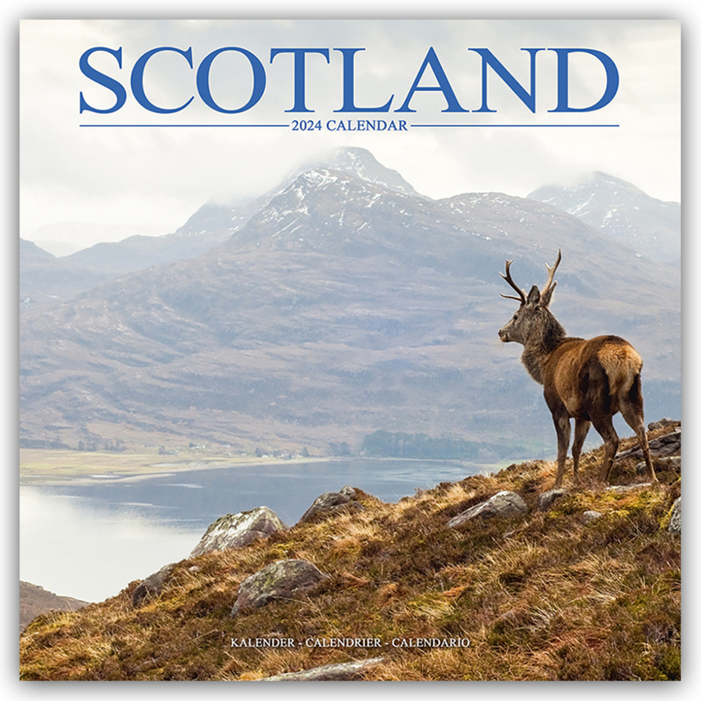Cover: 9781804601891 | Scotland - Schottland 2024 - 16-Monatskalender | Ltd | Kalender | 2024