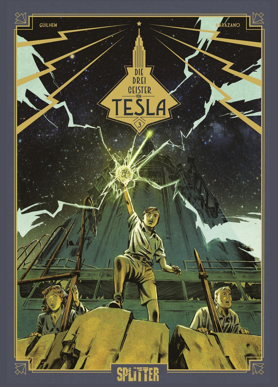 Cover: 9783958395633 | Die drei Geister von Tesla. Band 3 | Die Erben des Strahls | Marazano