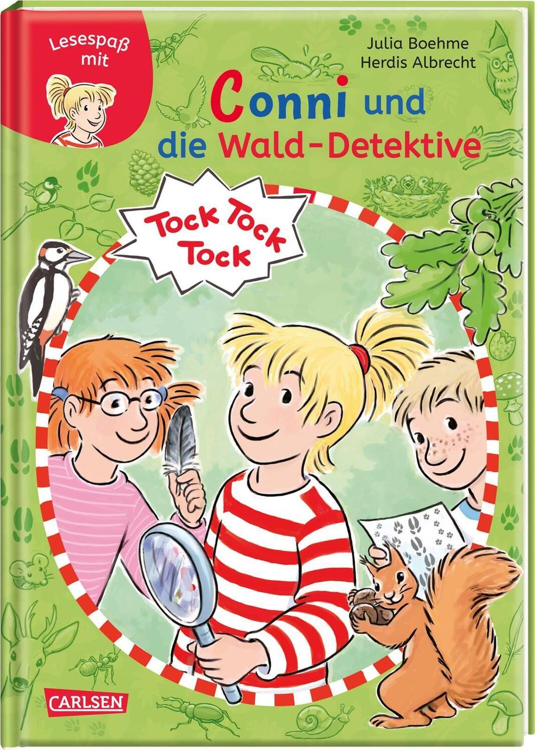 Cover: 9783551189370 | Lesespaß mit Conni: Conni und die Wald-Detektive (Zum Lesenlernen)