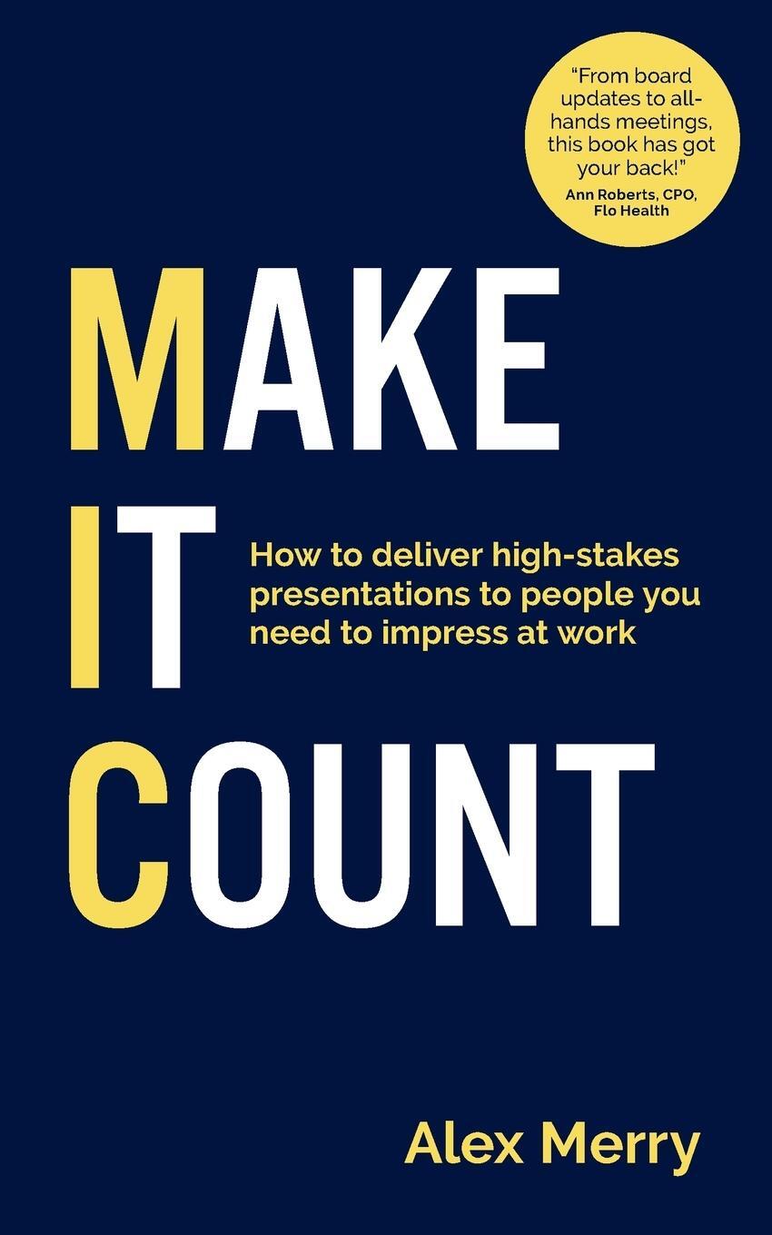 Cover: 9781913717926 | Make It Count | Alex Merry | Taschenbuch | Paperback | Englisch | 2022