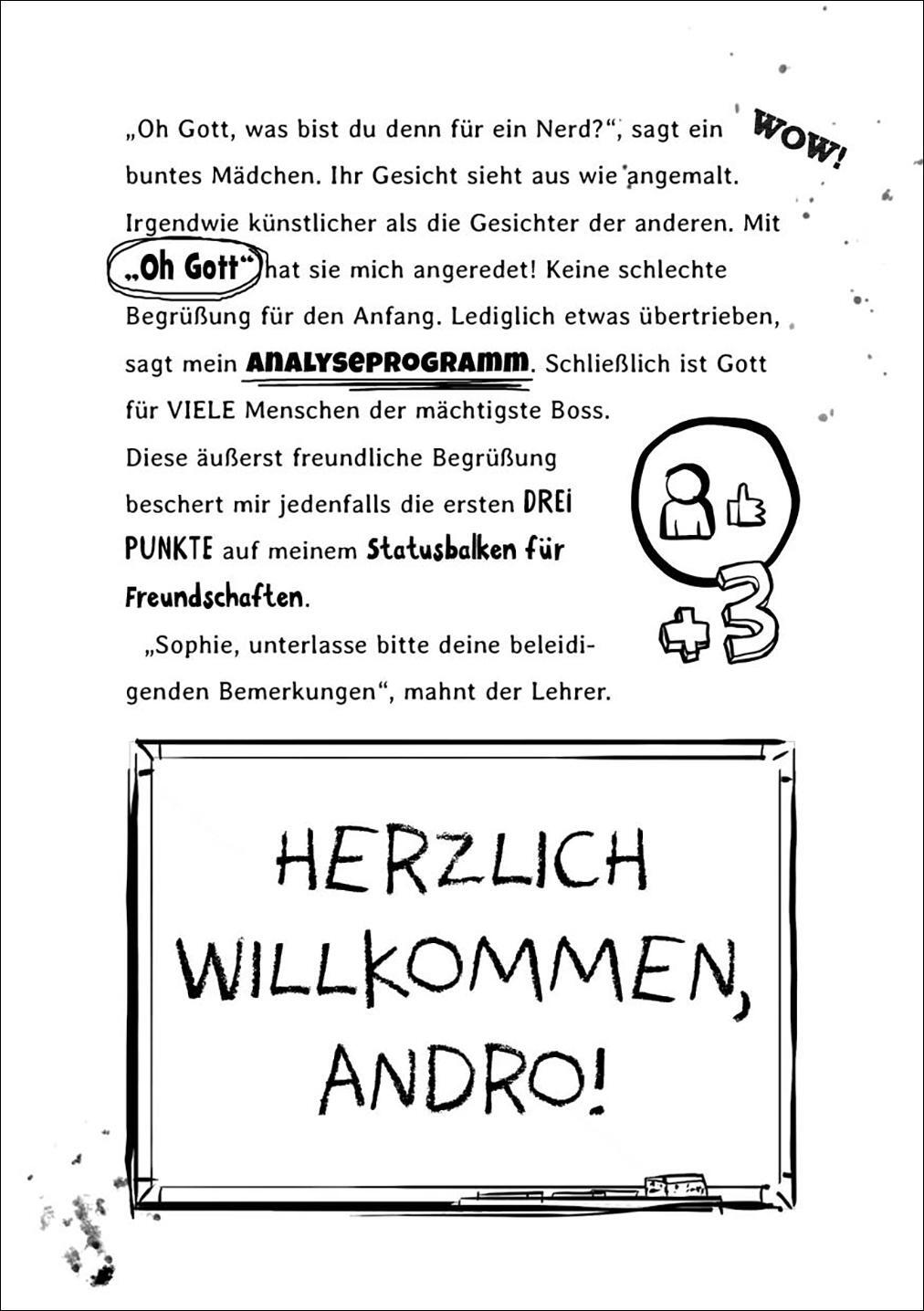 Bild: 9783743208933 | Andro, streng geheim! (Band 1) - Fehlermeldung: Schule | Kai Pannen