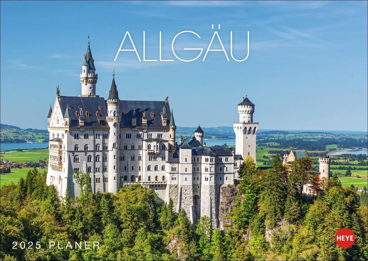 Cover: 9783756408351 | Allgäu Planer 2025 | Kalender | 13 S. | Deutsch | 2025 | Heye