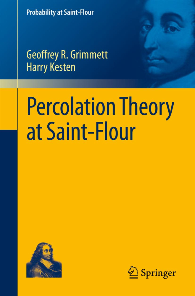 Cover: 9783642325083 | Percolation Theory at Saint-Flour | Geoffrey R. Grimmett (u. a.)