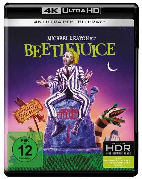 Cover: 5051890322562 | Beetlejuice (Ultra HD Blu-ray &amp; Blu-ray) | Tim Burton | 2020