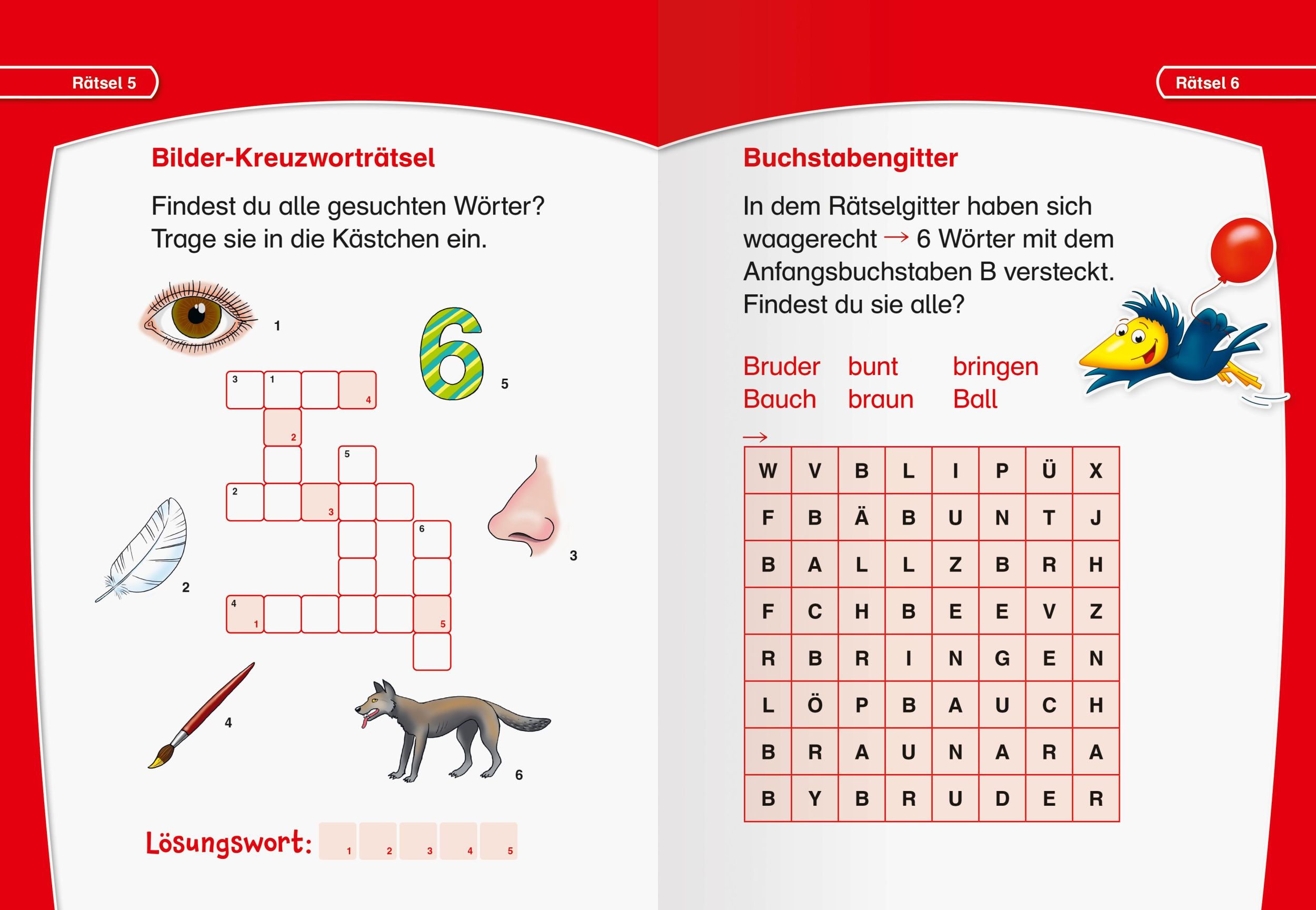 Bild: 9783473489619 | Ravensburger Leserabe Rätselspaß - Kreuzworträtsel zum Lesenlernen...