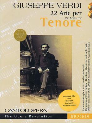 Cover: 9781480397279 | Verdi: 22 Arias for Tenor: Cantolopera Collection | Giuseppe Verdi