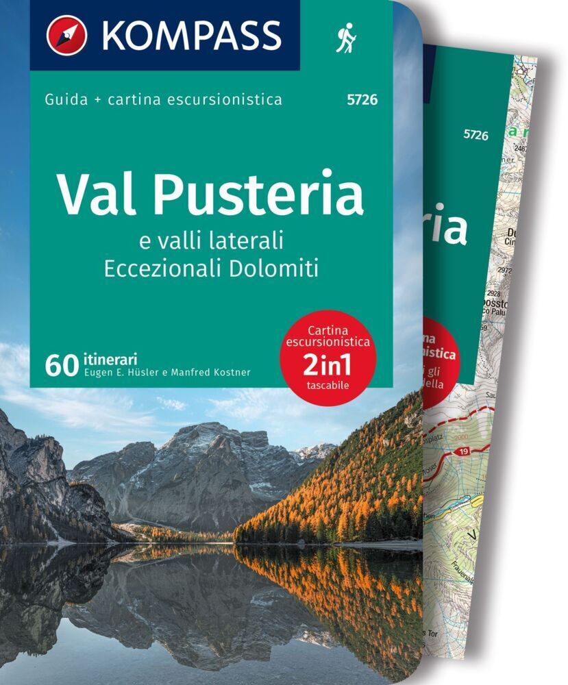 Cover: 9783991216575 | KOMPASS guida escursionistica Val Pusteria | Buch | 228 S. | 2022
