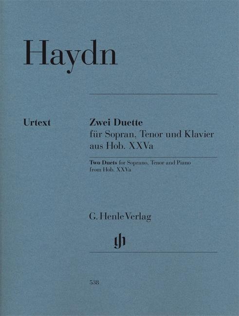 Cover: 9790201805382 | Zwei Duette - Sopran, Tenor Und Klavier | Joseph Haydn | Buch | 2009
