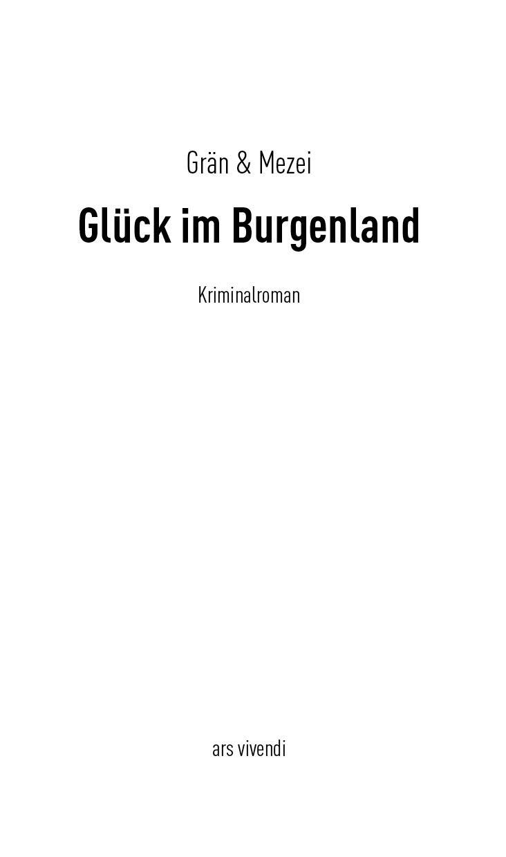 Bild: 9783747202982 | Glück im Burgenland | Martin Glücks fünfter Fall | Mezei (u. a.)
