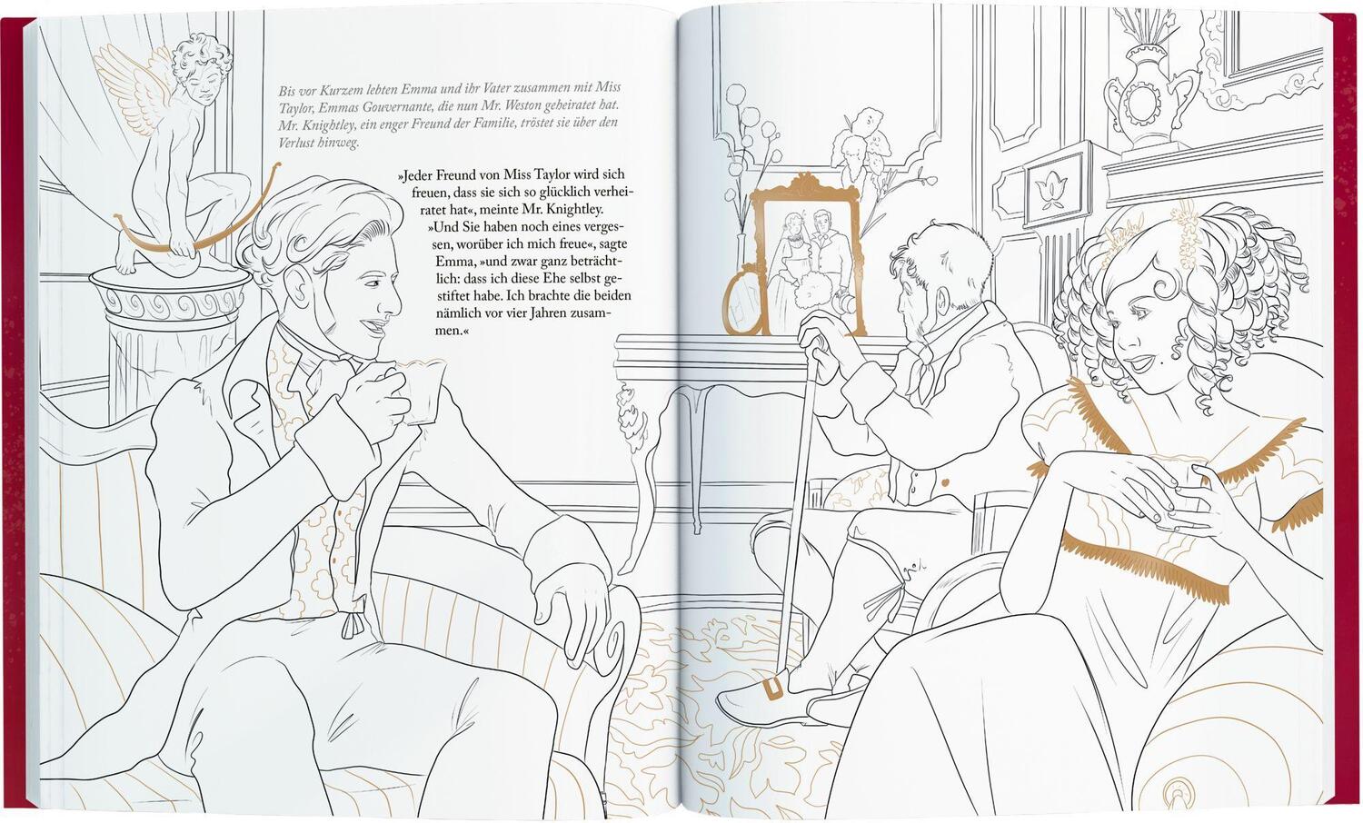 Bild: 4050003954585 | Emma - Das große Jane Austen-Malbuch | Colour your Classics | Buch