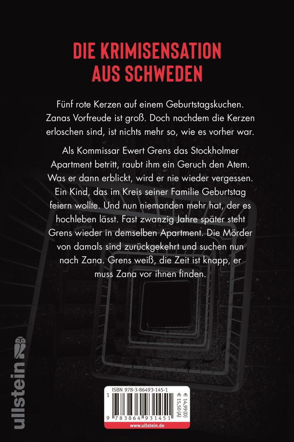 Rückseite: 9783864931451 | Geburtstagskind | Anders Roslund | Taschenbuch | Ewert Grens ermittelt