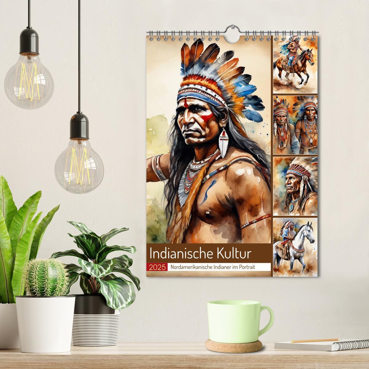 Bild: 9783383814785 | Indianische Kultur (Wandkalender 2025 DIN A4 hoch), CALVENDO...