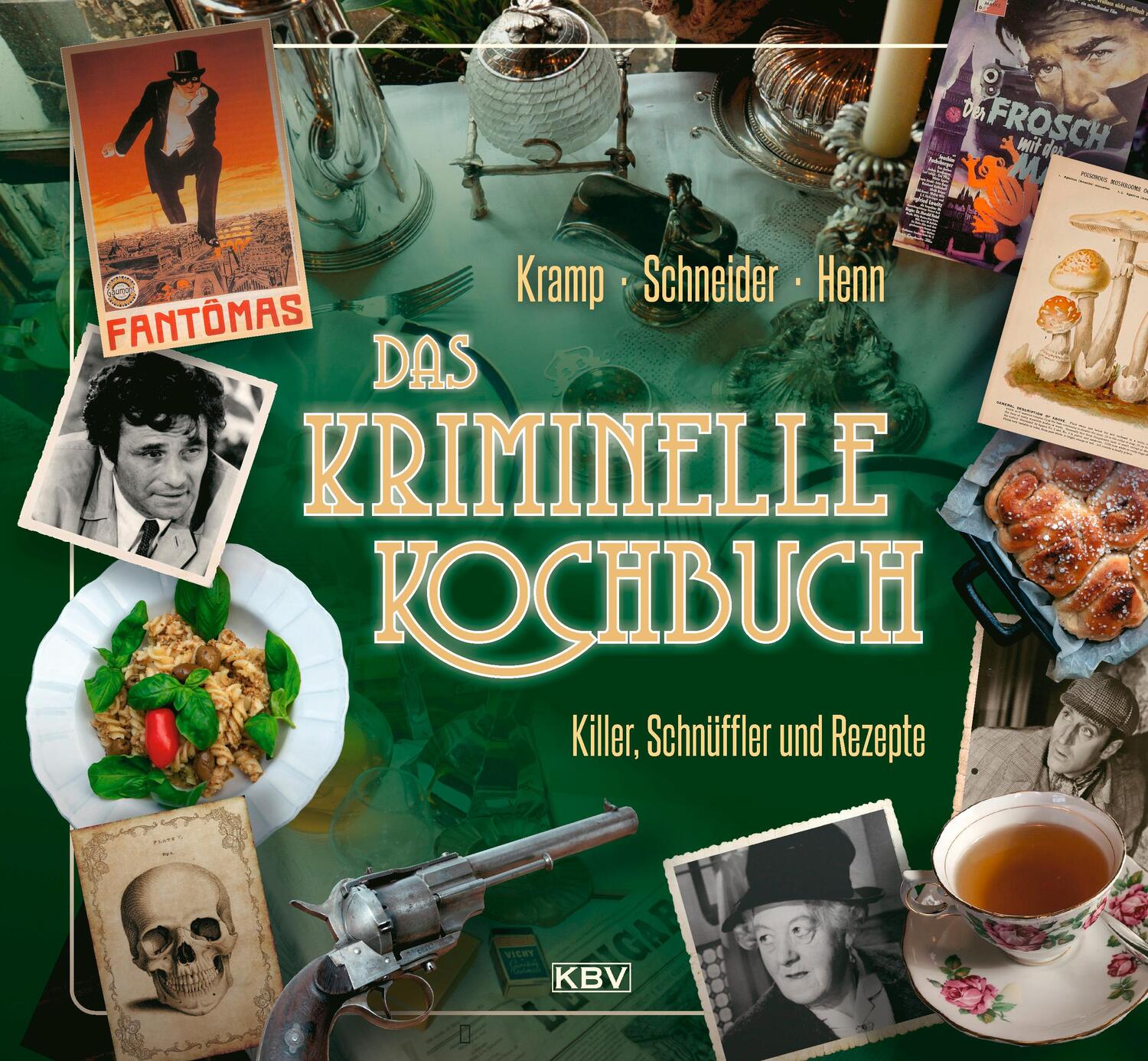 Cover: 9783954415458 | Das kriminelle Kochbuch | Killer, Schnüffler und Rezepte | Buch | 2021