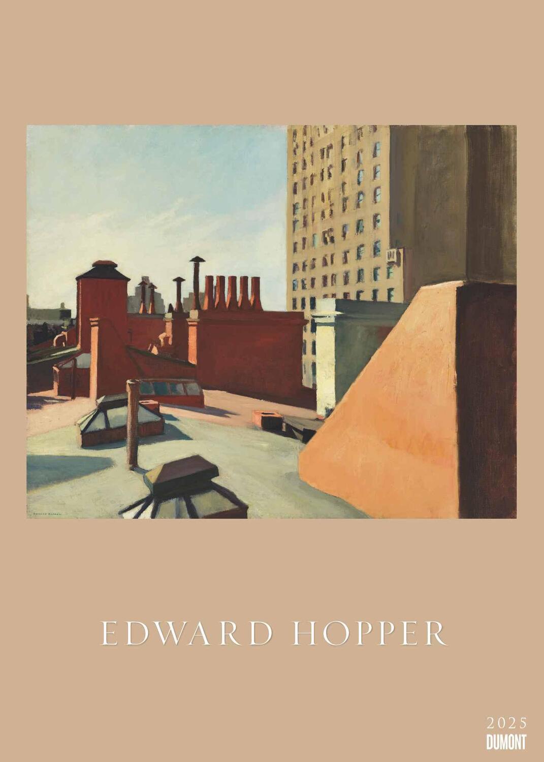 Cover: 4250809653259 | Edward Hopper 2025 - Kunst-Kalender - Poster-Kalender - 50x70 | 28 S.