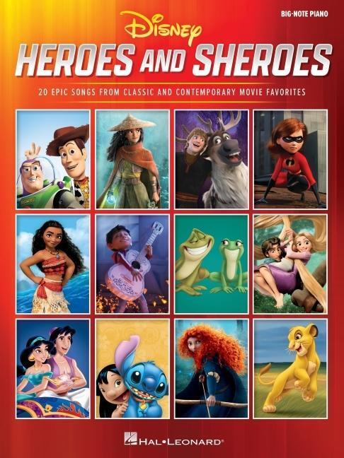 Cover: 9781705155011 | Disney Heroes and Sheroes: 20 Epic Songs from Classic and...