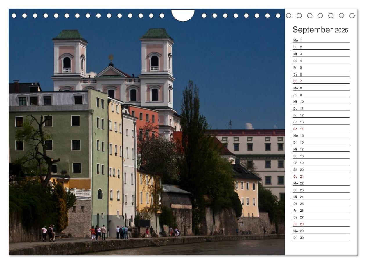 Bild: 9783435517152 | Pittoreskes Passau (Wandkalender 2025 DIN A4 quer), CALVENDO...