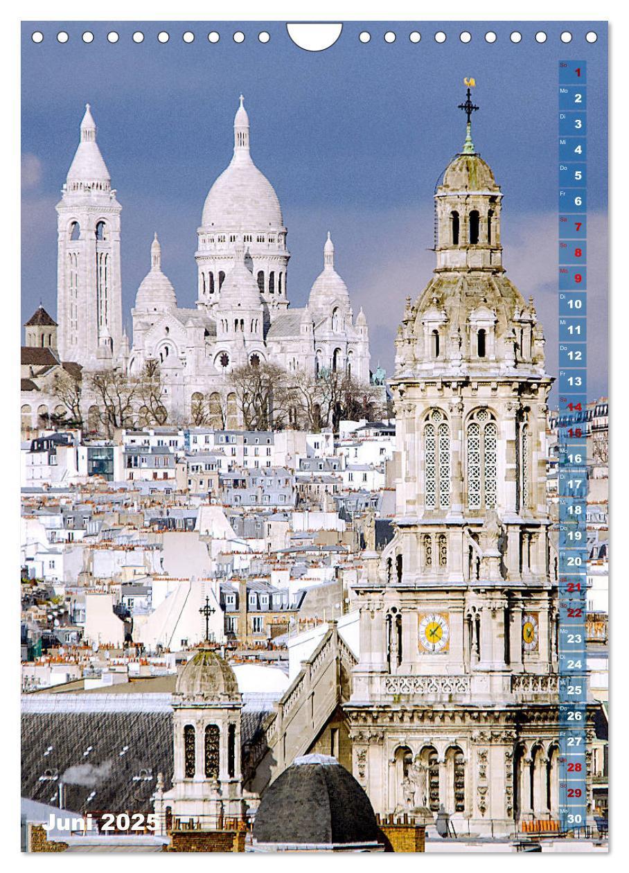 Bild: 9783435979547 | Paris Traummetropole mit Charme (Wandkalender 2025 DIN A4 hoch),...